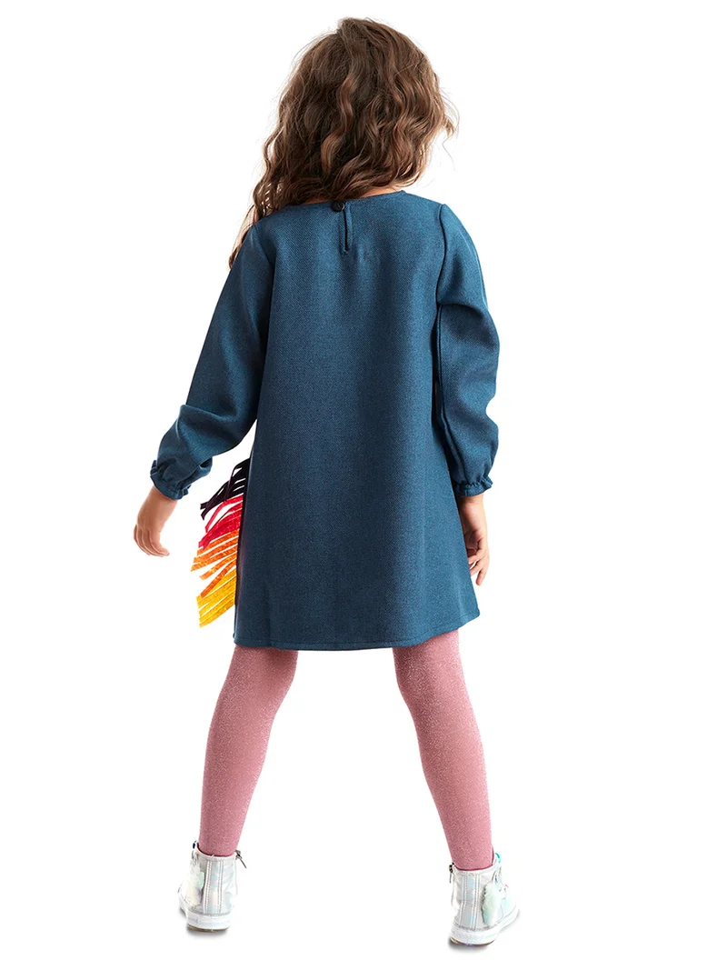 دينوكيدس فستان يونيكورن ملون للبنات